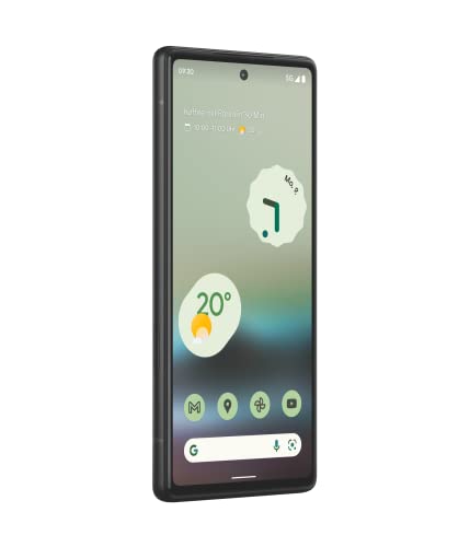 Google Pixel 6a – Freigeschaltetes Android-5G fähiges-Smartphone mit 12-Megapixel-Kamera – Chalk