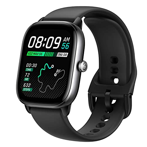 Amazfit GTS 4 Mini Smartwatch mit Blutsauerstoff- und Herzfrequenzüberwachung, 5 Satelliten-Ortungssysteme, über 120 Sportmodi, 5 ATM Wasserdichtigkeit, Alexa, Fitnessuhr kompatibel mit ios Android
