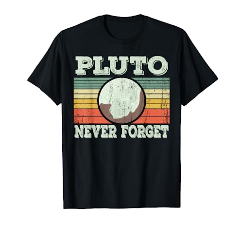 Pluto vergisst nie Lustiges Astrologie Planeten Pluto T-Shirt