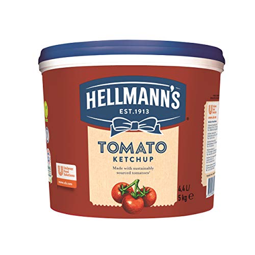 Hellmann's Tomato Ketchup (fruchtig, tomatiger Geschmack) 1er Pack (1 x 5 kg)