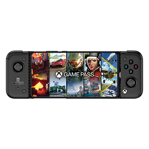 GameSir X2 Pro Mobile Game Controller für Android Type-C (100–179 mm), Handy-Controller für xCloud, Stadia, Luna, Apex – 1 Monat Xbox Game Pass Ultimate – Passthrough Charging (schwarz)