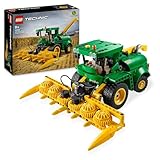 Lego Technic John Deere 9700 Forage Harvester, Traktor-Spielzeug für Kinder, Bauernhof-Set, Fahrzeug-Modell mit realistischen Funktionen, Geschenk für Jungen und Mädchen ab 9 Jahren 42168