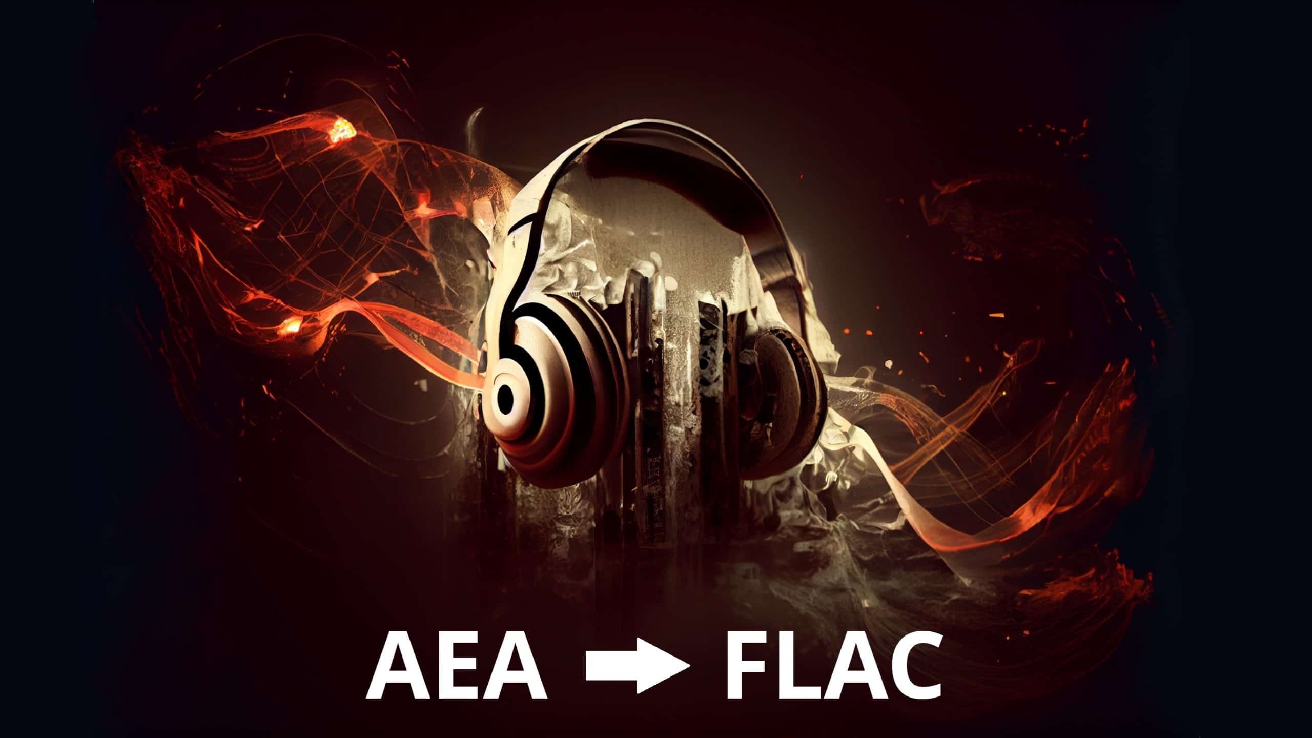 Das AEA Audioformat in FLAC umwandeln